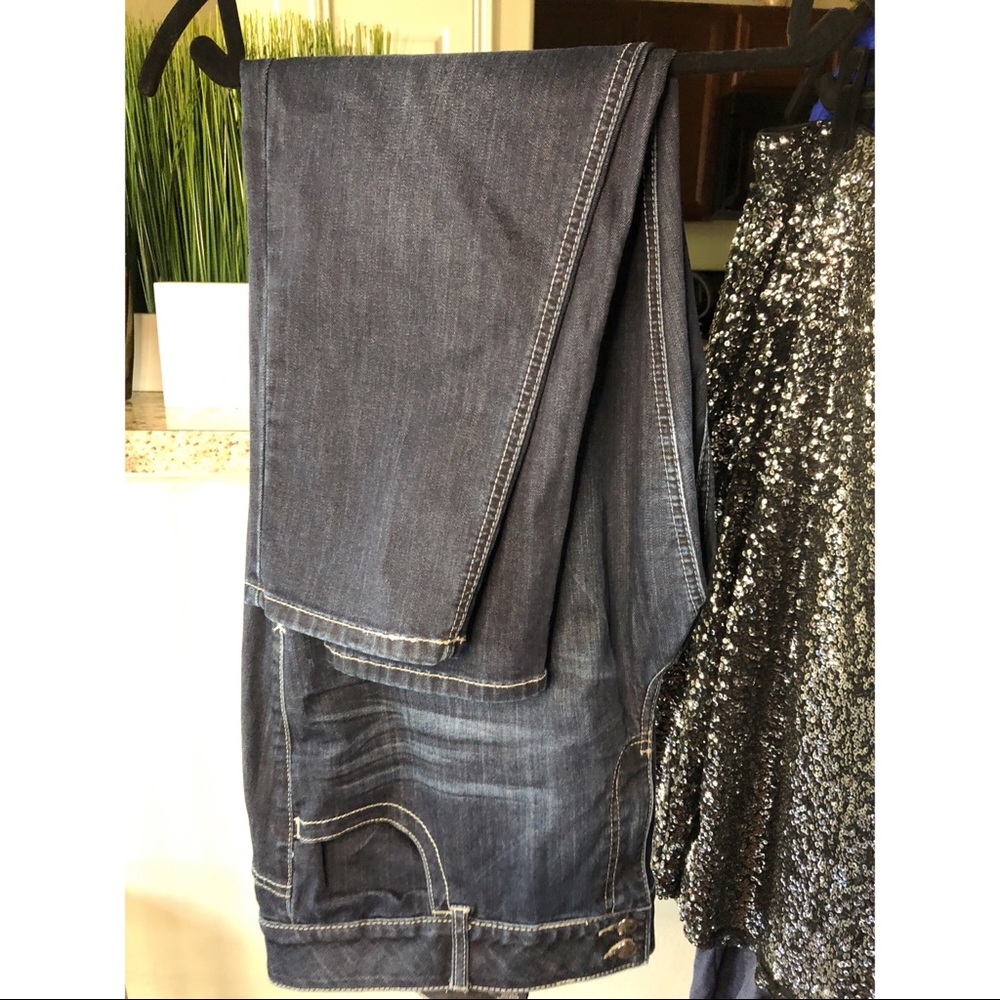 Lane Bryant Dark Denim Skinny Jean; Sz 20